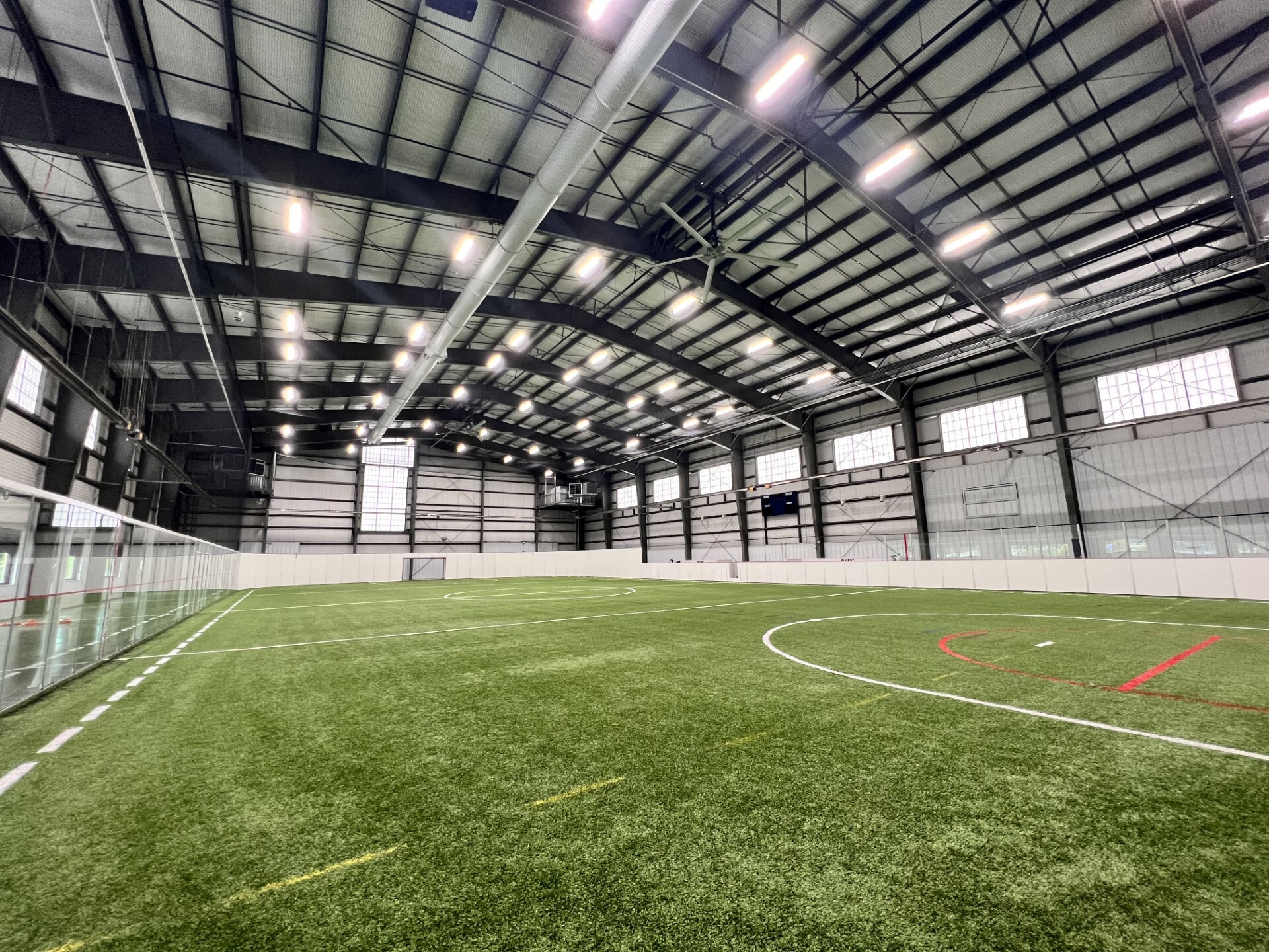 Indoor soccer arena
